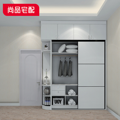 尚品宅配拉門衣柜A24807