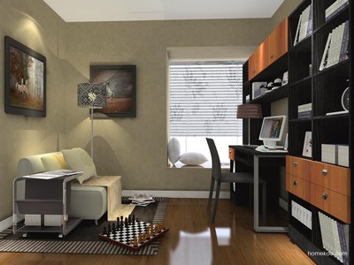 打造德系自然書房 尚品宅配C3673德國森林家具效果圖解析