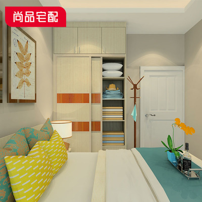 尚品宅配現代簡約推拉門衣柜BNTX1.35 沂然自得的收納美學